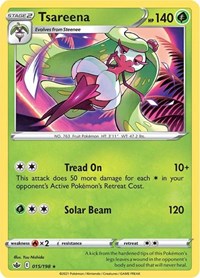 Tsareena 015/198 · Reverse Holo
