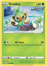 Grookey 016/198 · Reverse Holo