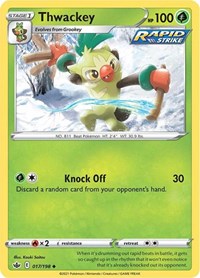Thwackey 017/198 · Reverse Holo