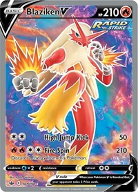 Blaziken V Full Art 161/198