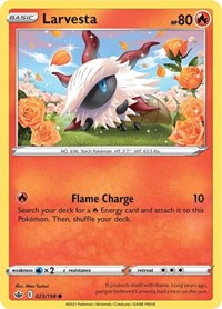 Larvesta 023/198 · Reverse Holo