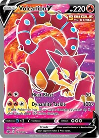 Volcanion V Full Art 162/198