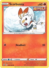 Scorbunny 026/198 · Reverse Holo