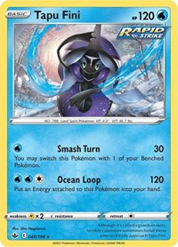 Tapu Fini 040/198 · Reverse Holo