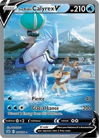Ice Rider Calyrex V Alt Art 164/198