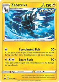 Zebstrika 051/198 · Reverse Holo