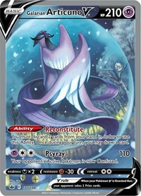 Galarian Articuno V Alt Art 170/198