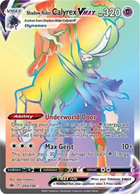 Shadow Rider Calyrex VMAX Secret 204/198