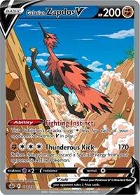 Galarian Zapdos V Alt Art 174/198