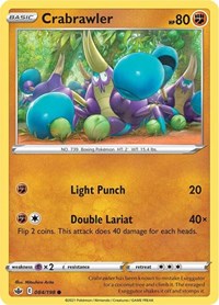 Crabrawler 084/198 · Reverse Holo