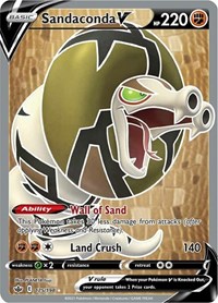 Sandaconda V Full Art 175/198