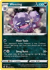 Weezing 095/198 · Reverse Holo