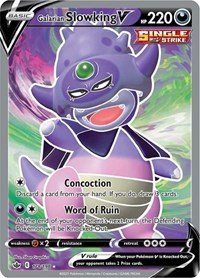 Galarian Slowking V Full Art 178/198