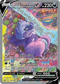Galarian Slowking V Alt Art 179/198