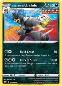 Single Strike Urshifu 108/198 · Reverse Holo