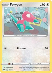 Porygon 116/198 · Reverse Holo