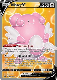 Blissey V Full Art 182/198
