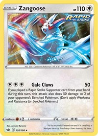 Zangoose 120/198 · Reverse Holo