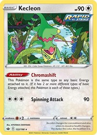 Kecleon 122/198 · Reverse Holo