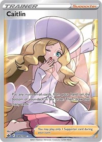 Caitlin Full Art 189/198 Chilling Reign Pokémon card
