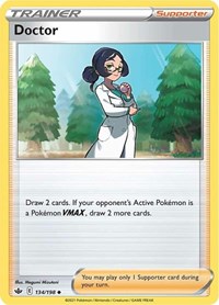 Doctor 134/198 Chilling Reign Reverse Holo Pokémon card