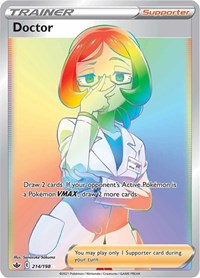 Doctor Secret 214/198 Chilling Reign Pokémon card