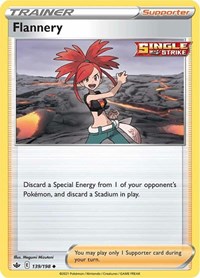 Flannery 139/198 Chilling Reign Reverse Holo Pokémon card