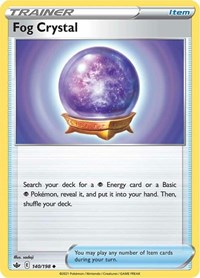 Fog Crystal 140/198 Chilling Reign Reverse Holo Pokémon card