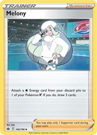 Melony 146/198 Chilling Reign Reverse Holo Pokémon card