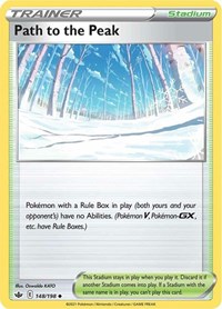 Path to the Peak 148/198 Chilling Reign Reverse Holo Pokémon card