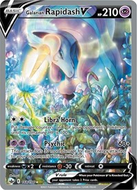 Galarian Rapidash V Alt Art 168/198