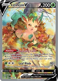 Leafeon V Alt Art 167/203