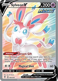 Sylveon V Full Art 183/203
