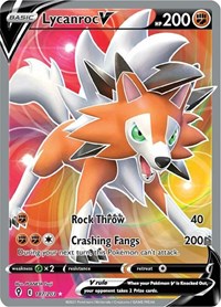 Lycanroc V Full Art 187/203