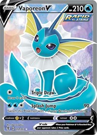 Vaporeon V Full Art 172/203