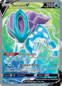 Suicune V Full Art 173/203