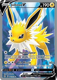Jolteon V Full Art 177/203