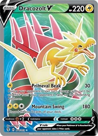 Dracozolt V Full Art 178/203