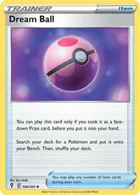 Dream Ball 146/203 Evolving Skies Reverse Holo Pokémon card