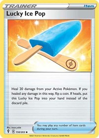 Lucky Ice Pop 150/203 Evolving Skies Reverse Holo Pokémon card