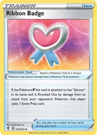 Ribbon Badge 155/203 Evolving Skies Reverse Holo Pokémon card