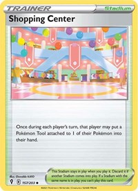 Shopping Center 157/203 Evolving Skies Reverse Holo Pokémon card