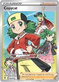 Copycat Full Art 200/203 Evolving Skies Pokémon card