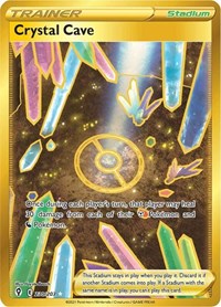 Crystal Cave Secret 230/203 Evolving Skies Pokémon card