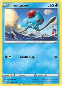 Tentacool 026/203 · Reverse Holo