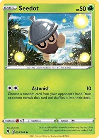 Seedot 005/203 · Reverse Holo