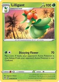 Lilligant 010/203 · Reverse Holo