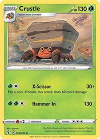 Crustle 012/203 · Reverse Holo