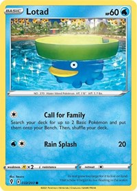 Lotad 032/203 · Reverse Holo