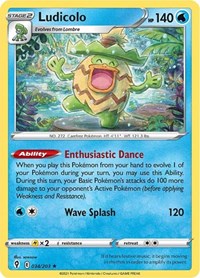 Ludicolo 034/203 · Reverse Holo